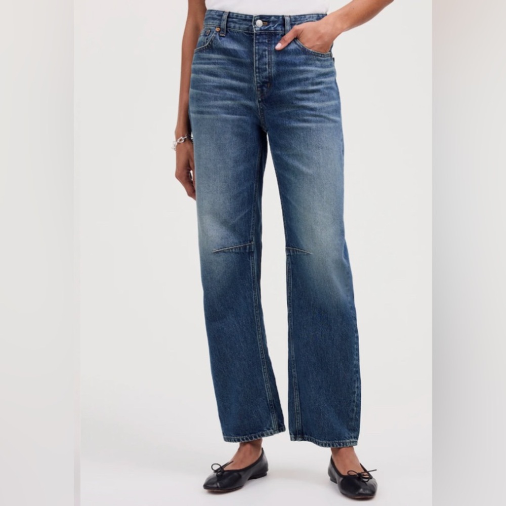 Madewell Darted Barrel Leg Jean 27T